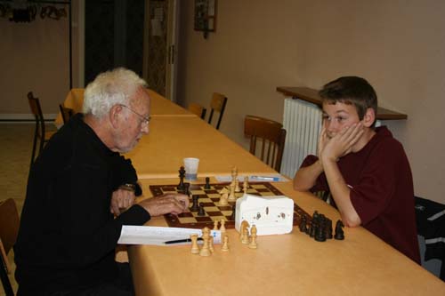 Bernard et son adversaire