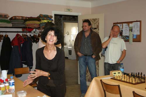 Rosine a la buvette